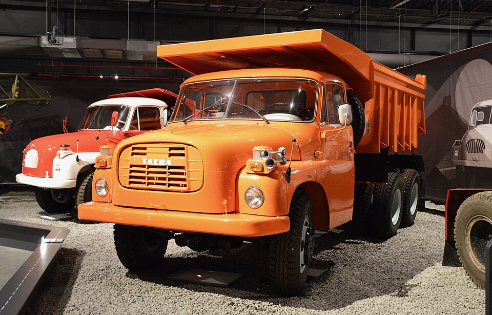 Camion Tatra 148 au Musée Tatra à Koprivnice - Photo de VargaA - Licence ccbysa 4.0