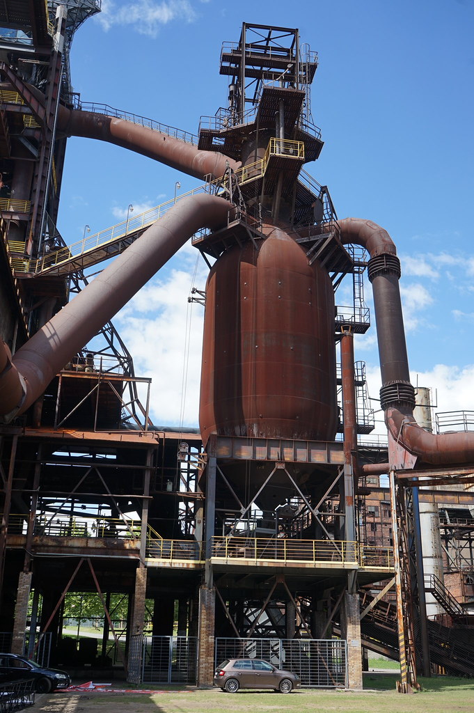 Bout d'usine de Dolni Vitkovice d'Ostrava.