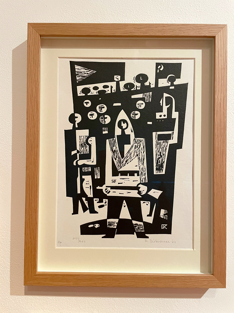"A l'insurrection" (1964) de Robert Dubraviec au musée d'art moderne (GVUO) d'Ostrava.