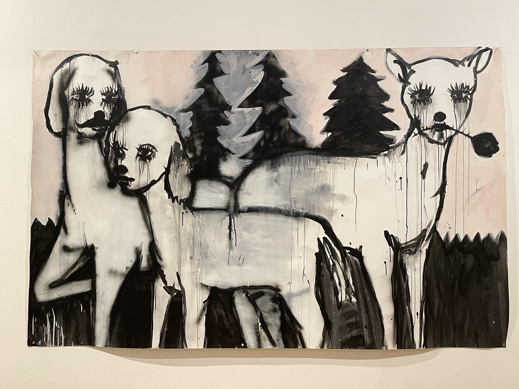 "Depuis la forêt" (2006) de Josef Bolf au Musée GVUO à Ostrava.