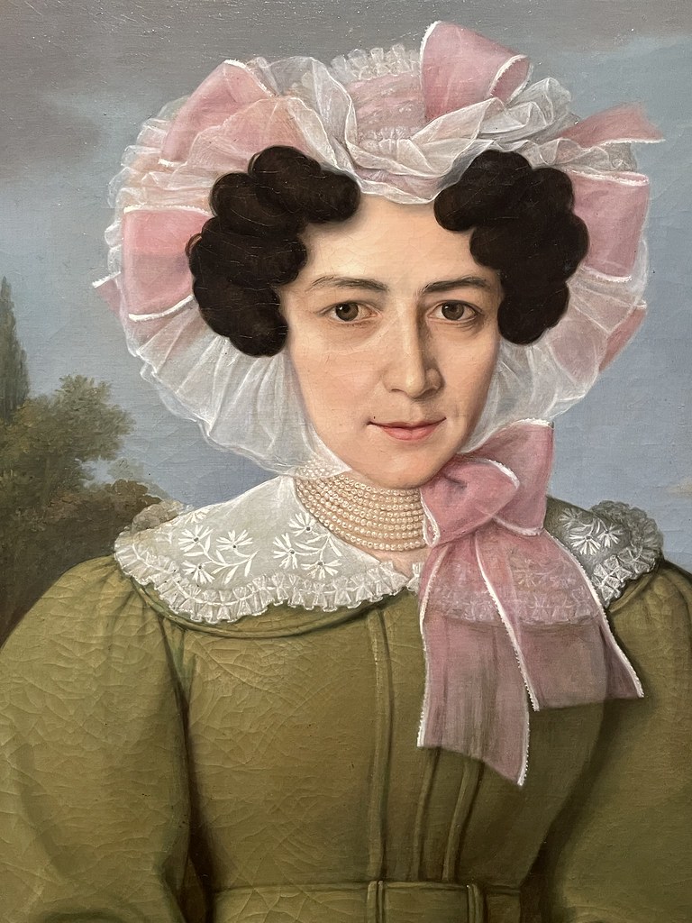 "Portrait de femme" (1820) d'Antonin Machek au Musée GVUO d'Ostrava.