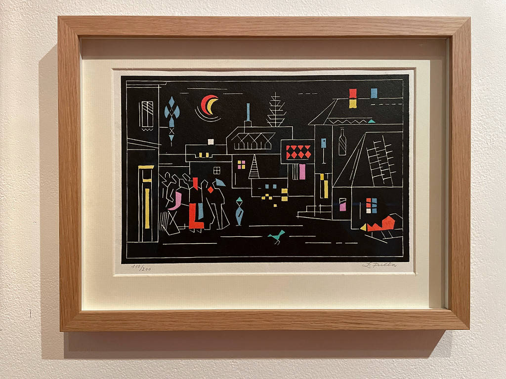 "Village dans l'insurrection" (1964) de Ludovit Fulla au musée d'art moderne (GVUO) d'Ostrava.