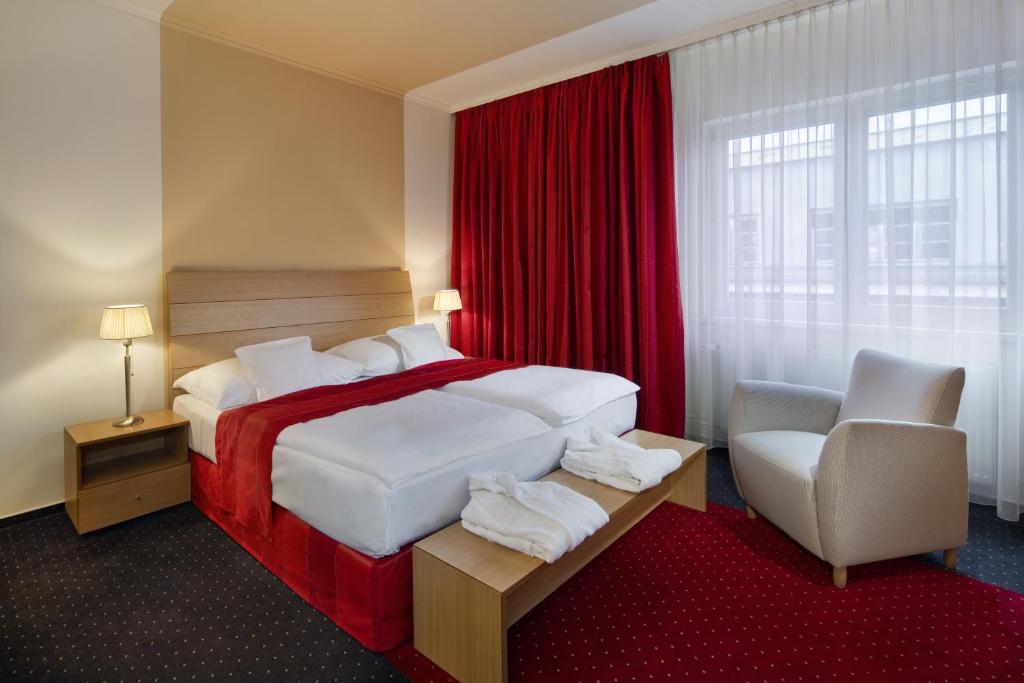 Chambre de l'Imperial Hotel Ostrava.