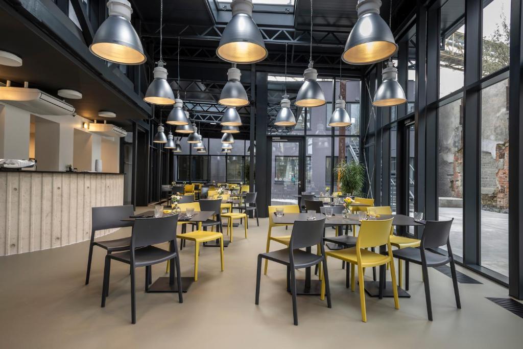 Coin restaurant du Design hotel VP1 art à Ostrava.