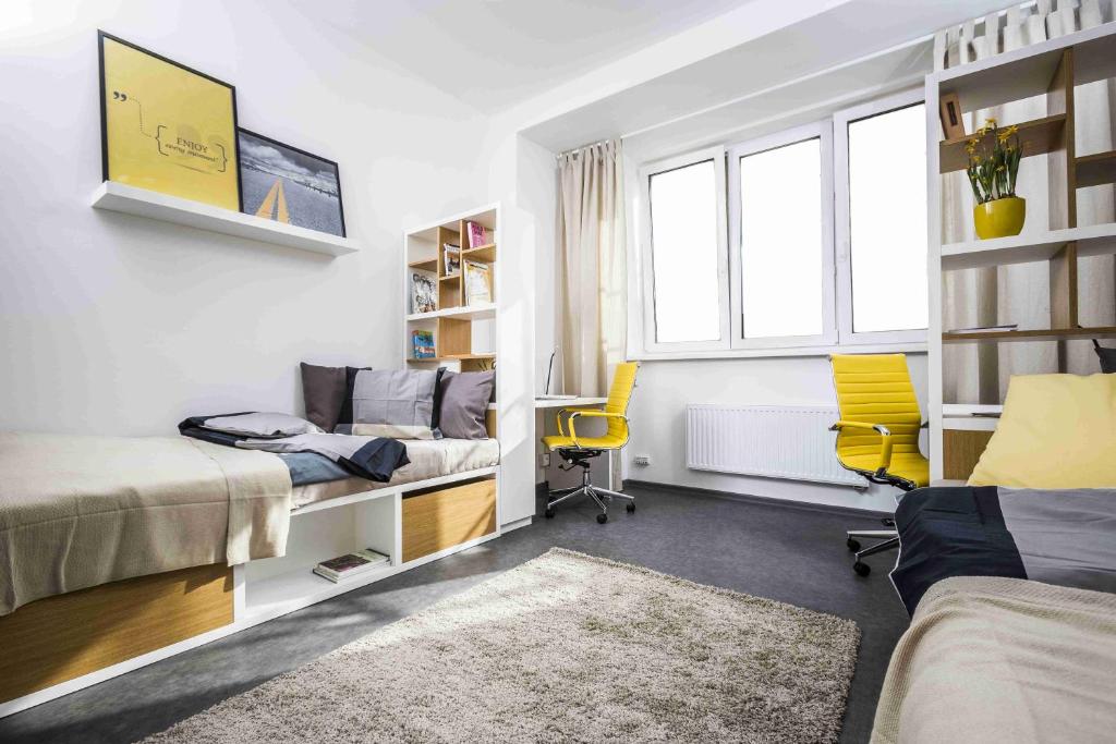 Studio de l'Hotel Kampus palace à Ostrava.