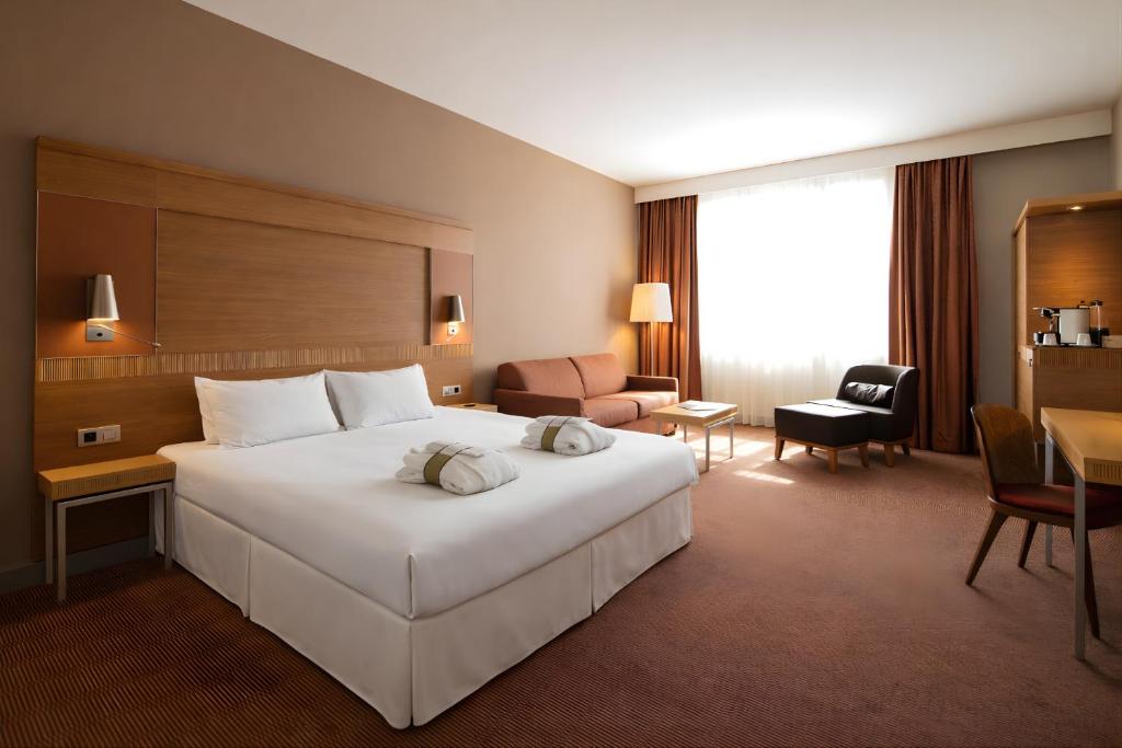 Chambre de l'hotel Mercure Ostrava center.