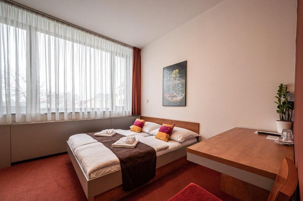 Chambre d'Hotel Ruby Blue à Ostrava.