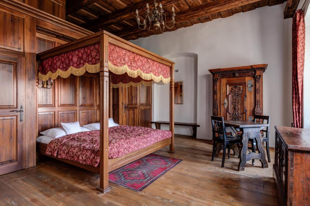 Chambre de l'Hotel Zamek Zabreh à Ostrava.