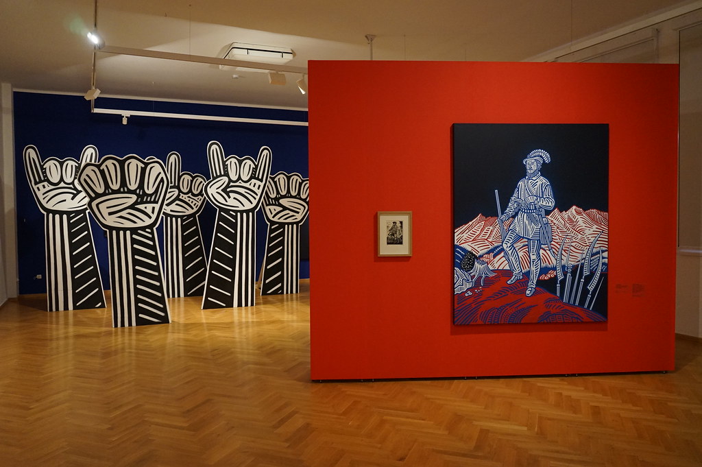 Expo de l'artiste Matus Matatko au Musée d'art moderne d'Ostrava (GVUO).