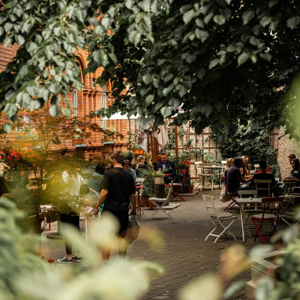 Extérieur du restaurant Hogo Fogo à Ostrava.