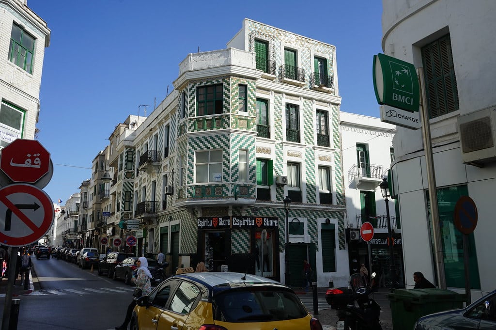 Immeuble de l'architecte Carlos Ovilo dans le quartier d'El Ensanche à Tétouan (1915).