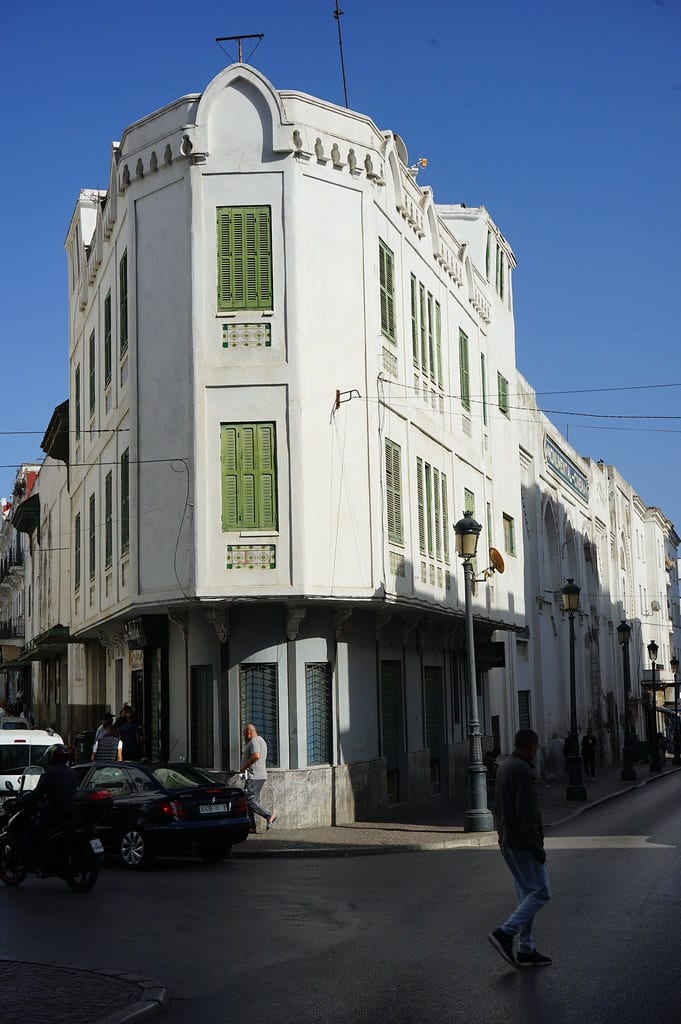 Immeuble du quartier d'El Ensanche à Tétouan.