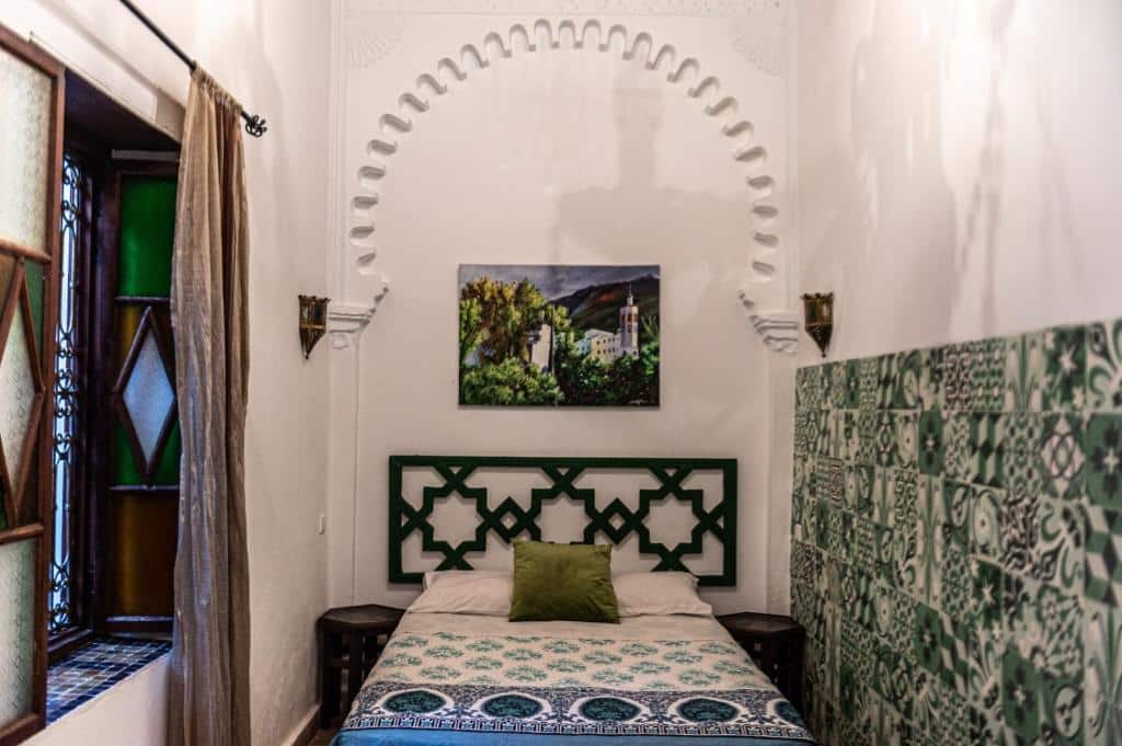 Dans l'hotel Dar Rehla à Tétouan.