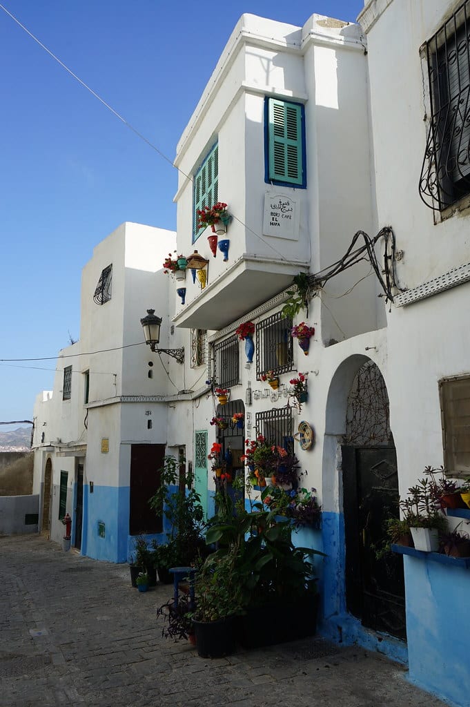 Café Borj El Hafa à Tétouan.