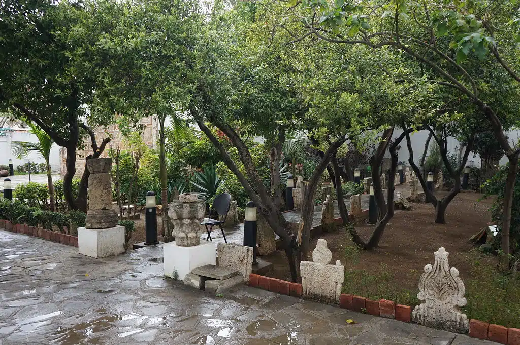 Jardin du musée archéologique de Tétouan.