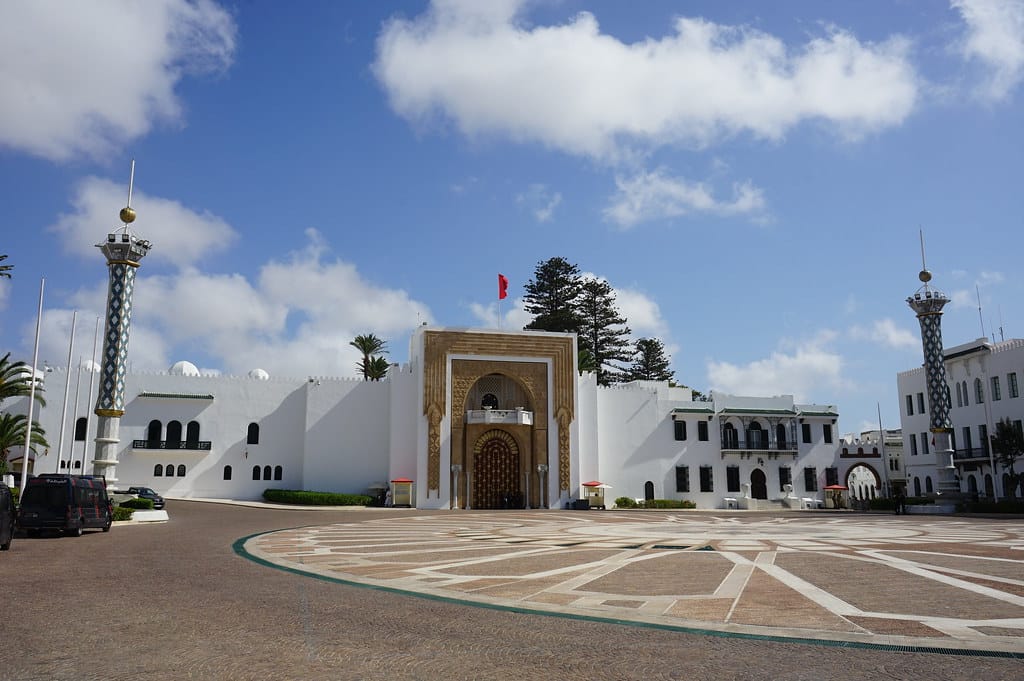 Place du Palais Royal à Tétouan.