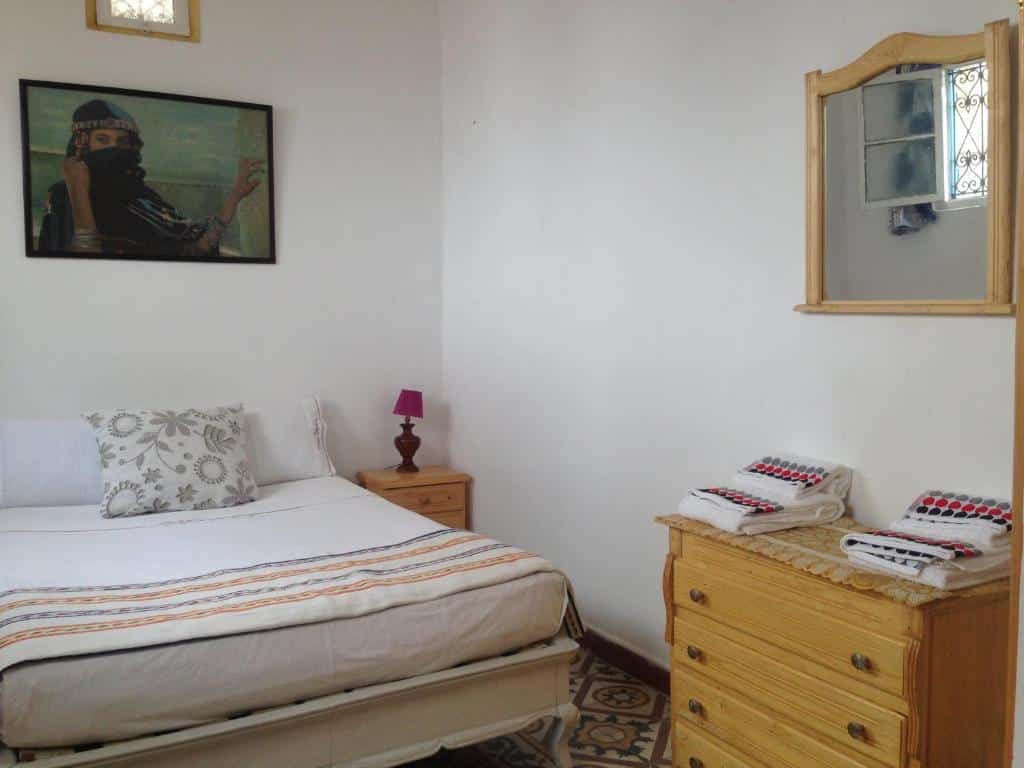 Chambre dans l'hotel Riad Soul of Tetouan.