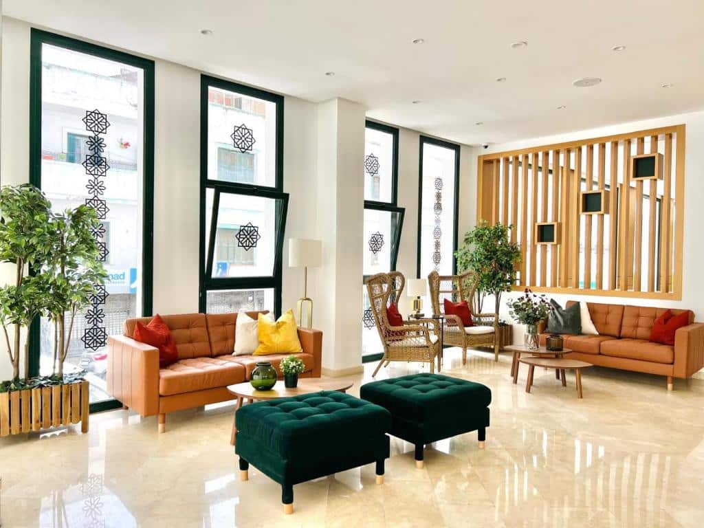 Dans l'Hotel Soho Boutique Tetuan à Tétouan.