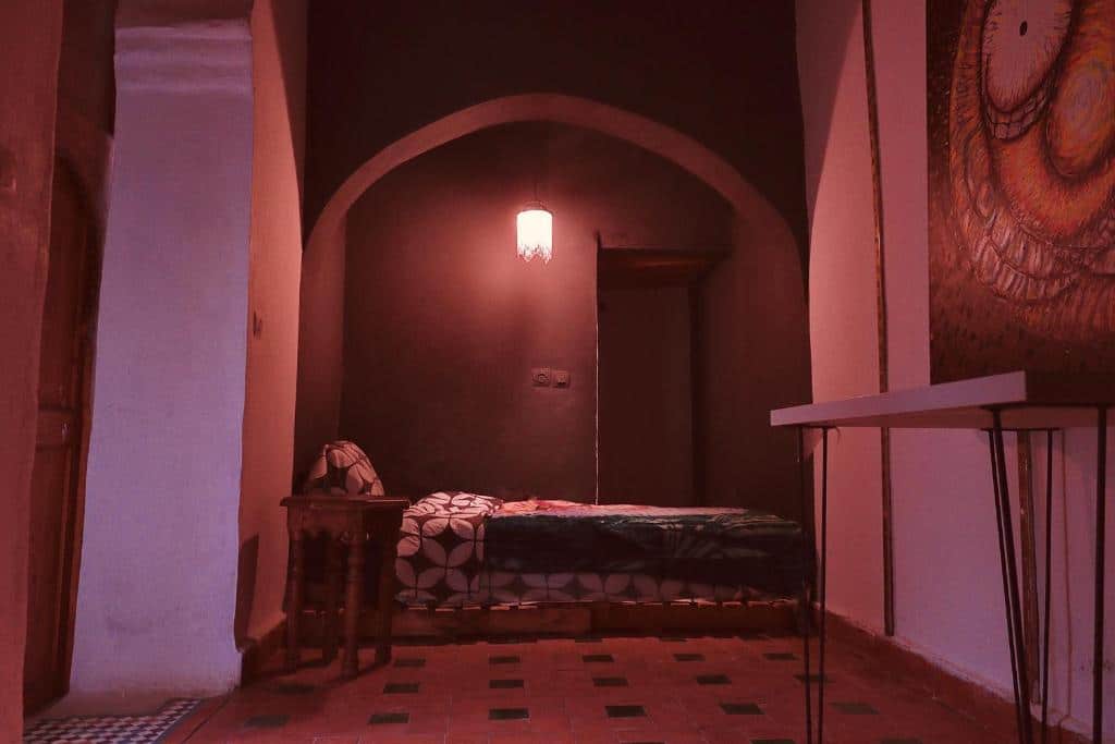 Chambre de l'auberge Tarbi aat Tetaoun 44 à Tétouan.