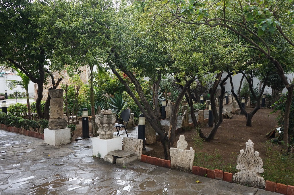 Jardin du musée archéologique de Tétouan.