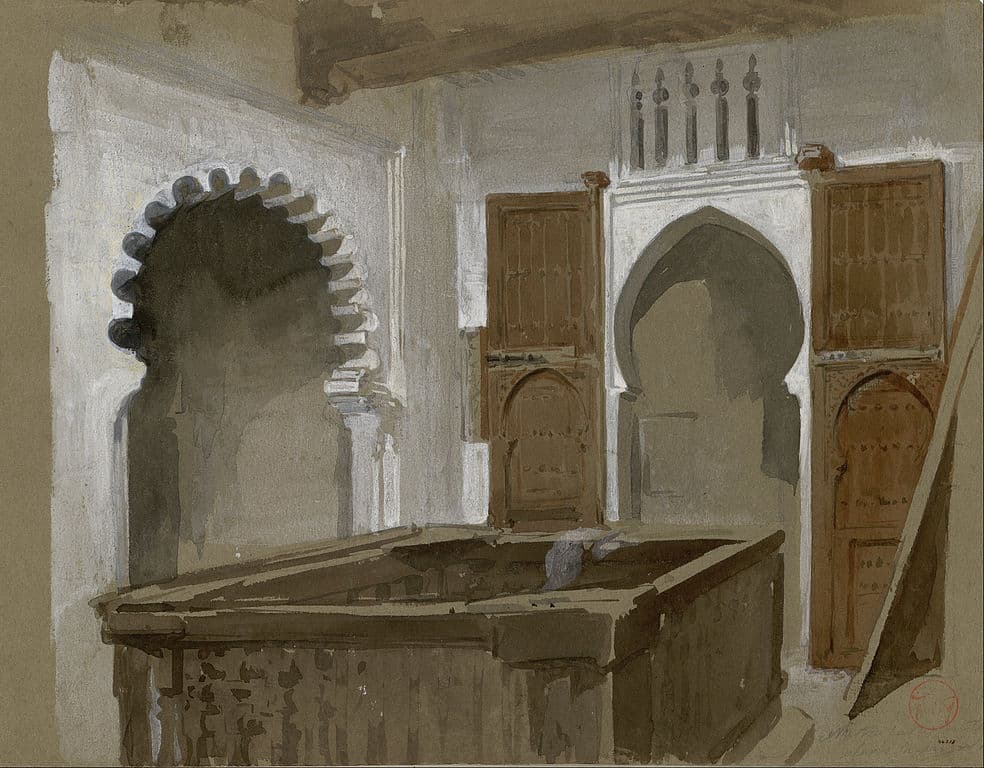 "Notre maison à Tétouan" par Maria Fortuny.