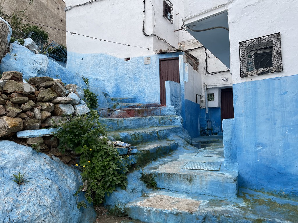 Sur les hauteurs de la médina de Tétouan près de la Casbah.