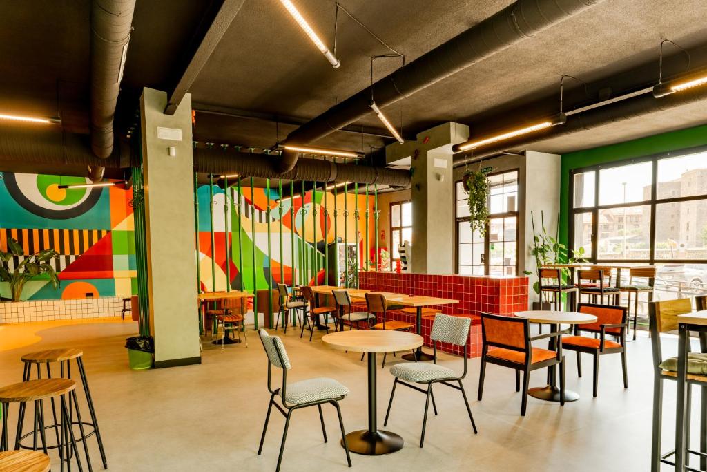 Dans l'auberge de jeunesse Wonder hostel à Tolède.