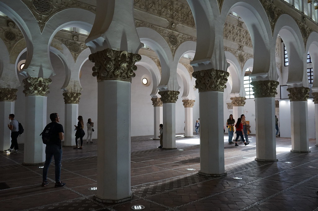 Synagogue Santa María la Blanca ou Synagogue blanche de Tolède.