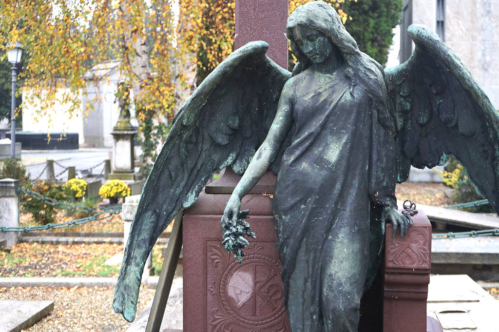 Dans le cimetière Monumentale de Turin.