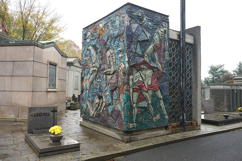 Dans le cimetière Monumentale de Turin.