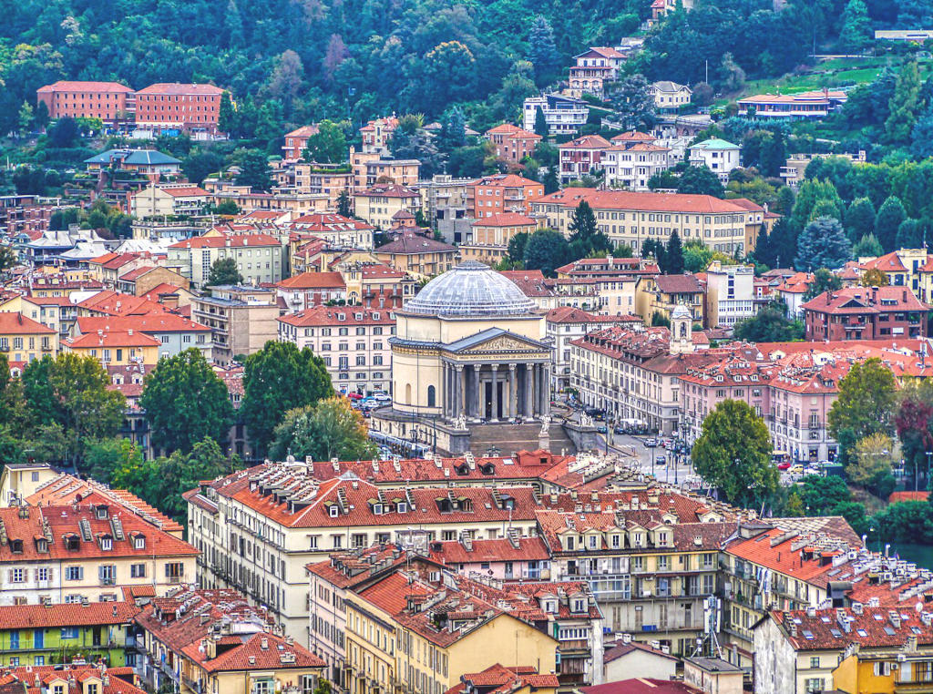 Vue depuis la Mole Antonelliana à Turin - Photo de Zairon - Licence ccbysa 4.0
