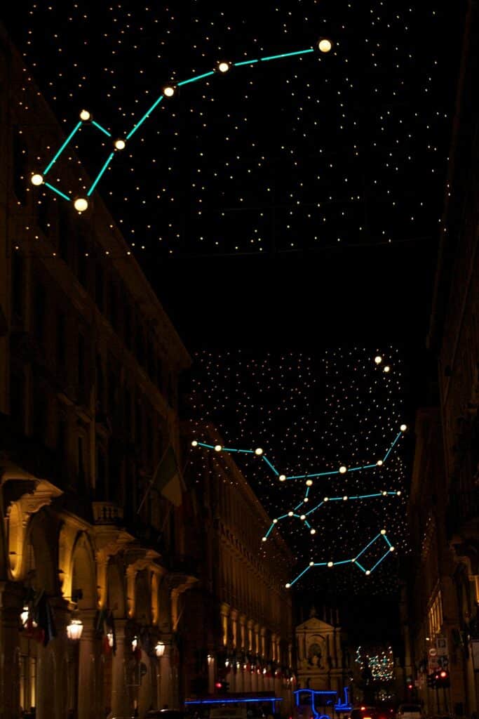 Festival Luci d'Artista à Turin - Photo de Ericwaltr - licence ccbysa 3.0