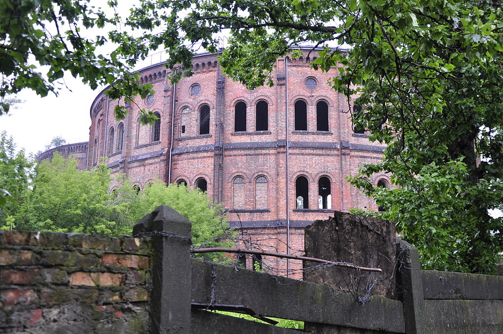 Musée du gaz à Varsovie, rotonde malheureusement inacessible au public - Photo de Vistula