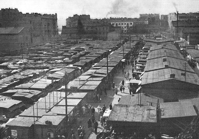 Bazar Rozycki à Varsovie en 1967.