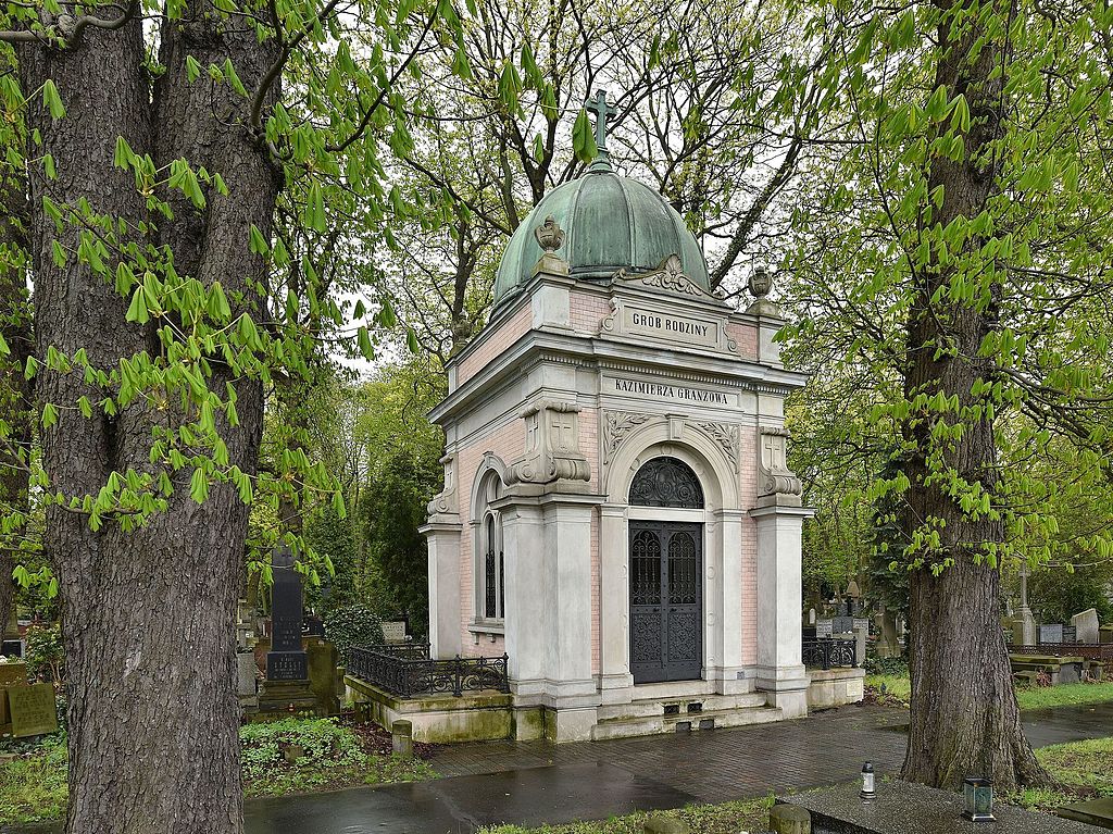 Mausolée de Kazimierz Granzow au cimetière évangélique de Varsovie - Photo d'Adrian Grycuk