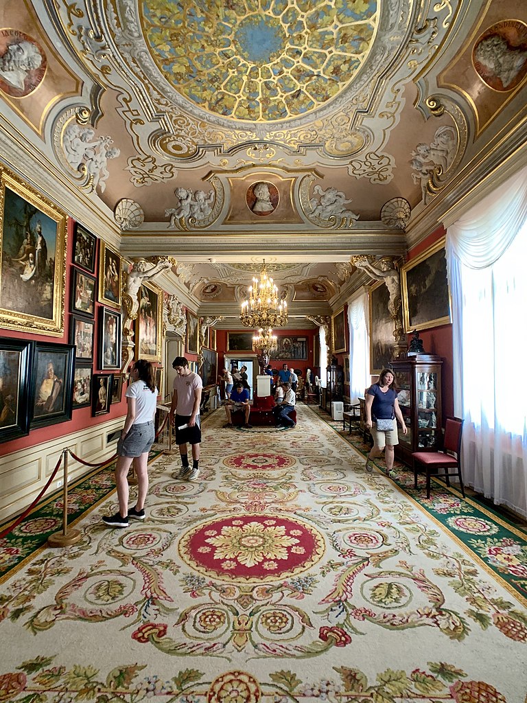 Intérieur du Palais de Wilanów au sud de Varsovie - Photo de Kgbo