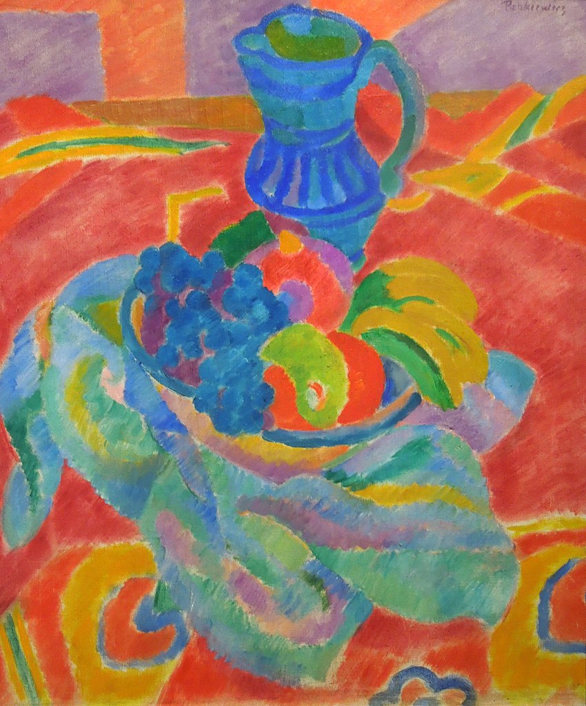 "Nature morte" de Józef Pankiewicz (1917) au Musée National de Varsovie.