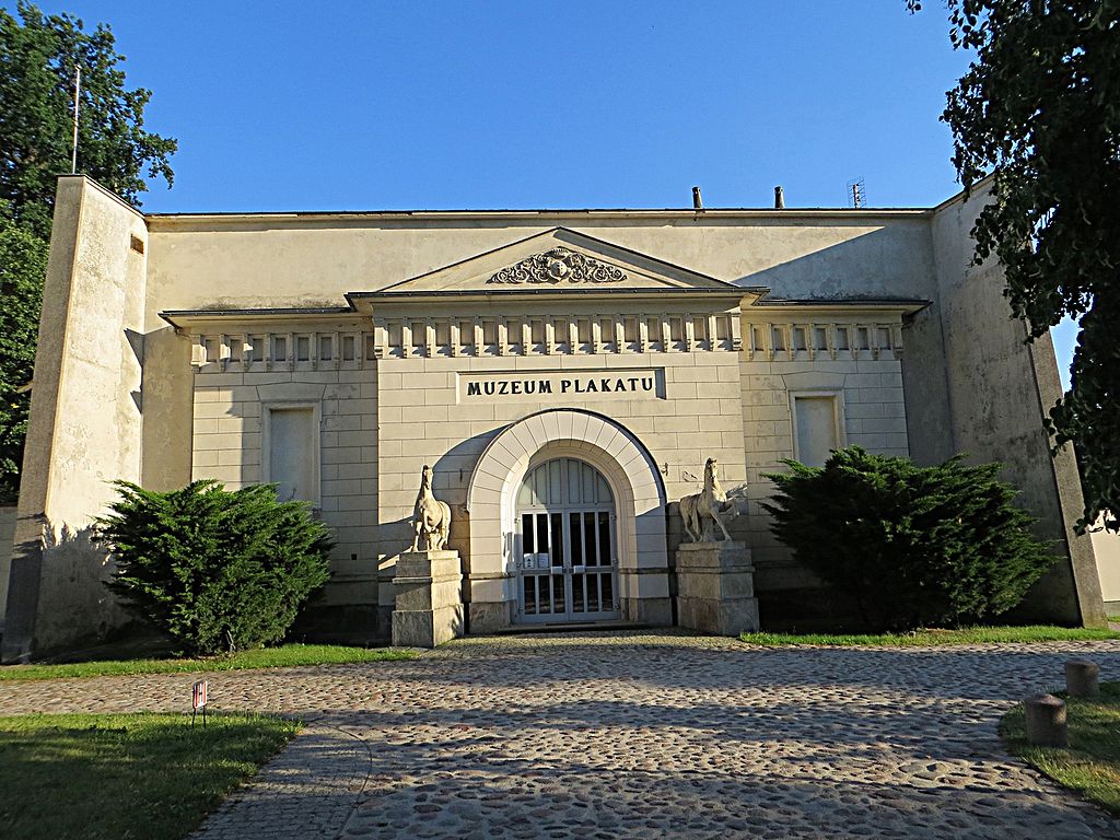 Extérieur du musée des affiches à Wilanow au sud de Varsovie - Photo de Mister No