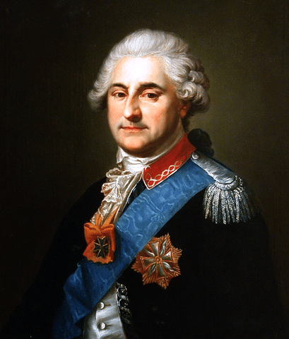 Le dernier Roi de Pologne Stanislas August Poniatowski.