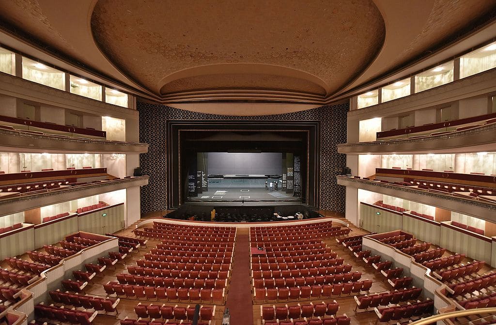 Dans la salle Moniuszko du Grand théâtre ou Wielki Teatr à Varsovie - Photo d'Adrian Grycuk