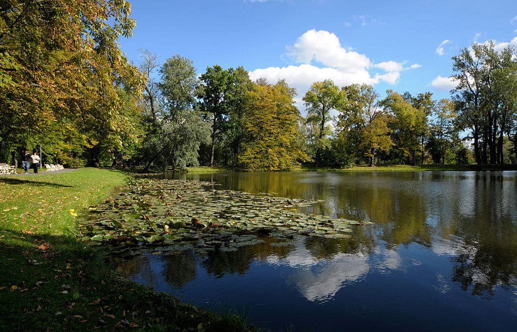 Dans le parc de Wilanow à Varsovie - Photo de ZeroJeden