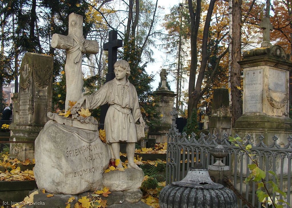 Cimetière Powązki dans le quartier de Wola à Varsovie - Photo de Ivonna Nowicka