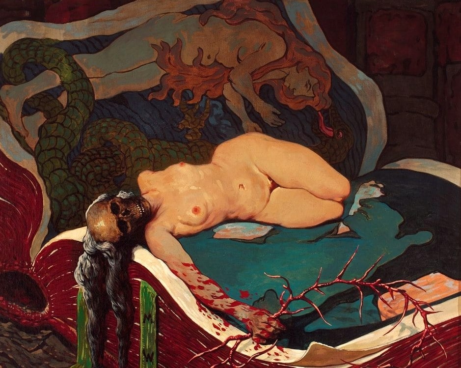 "Ancienne vérité" (1910) de Wawrzeniecki au Musée National de Varsovie.