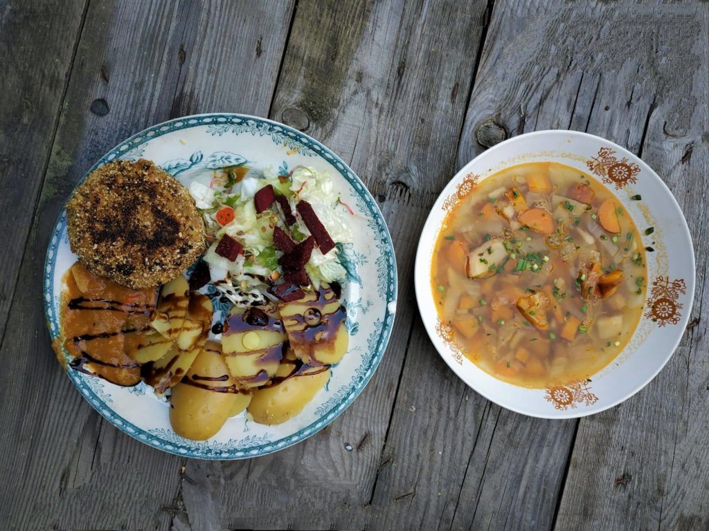 Cuisine bonne, solidaire et pas chère au Café Kryzys à Varsovie.