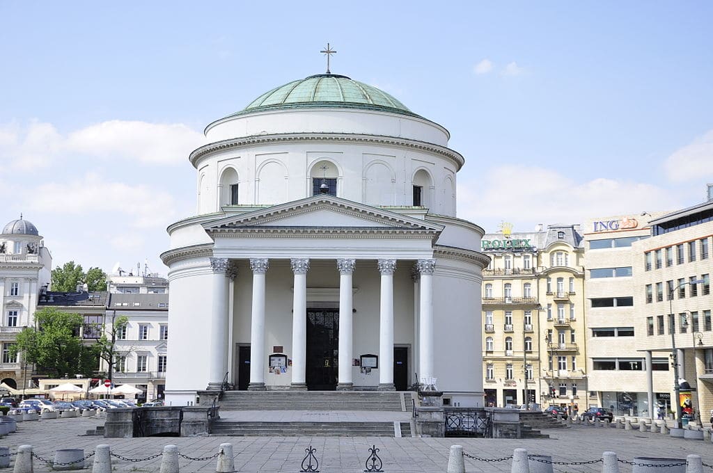 Eglise Saint Alexandre à Varsovie - Photo de Wistula