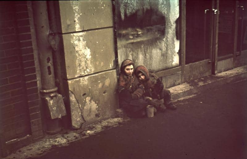 Enfants du ghetto de Varsovie.