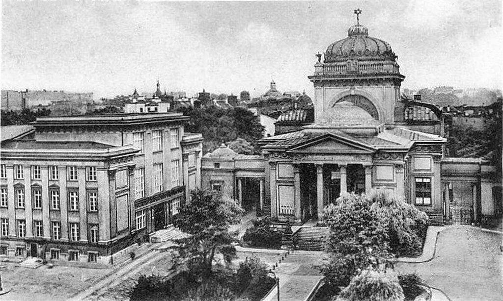 La Grande Synagogue de Varsovie vers 1880 (?).