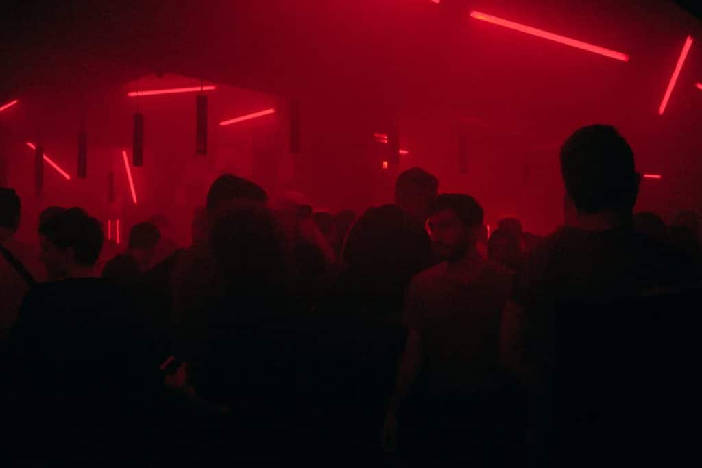 Dans le club electro Jasna 1 à Varsovie - Photo d'Helena Majewska