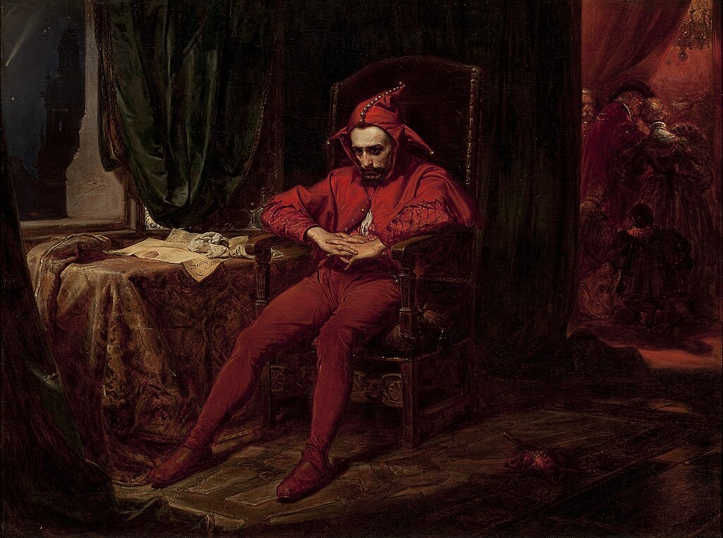 "Stanczyk", toile de Jan Matejko au musée national de Varsovie.