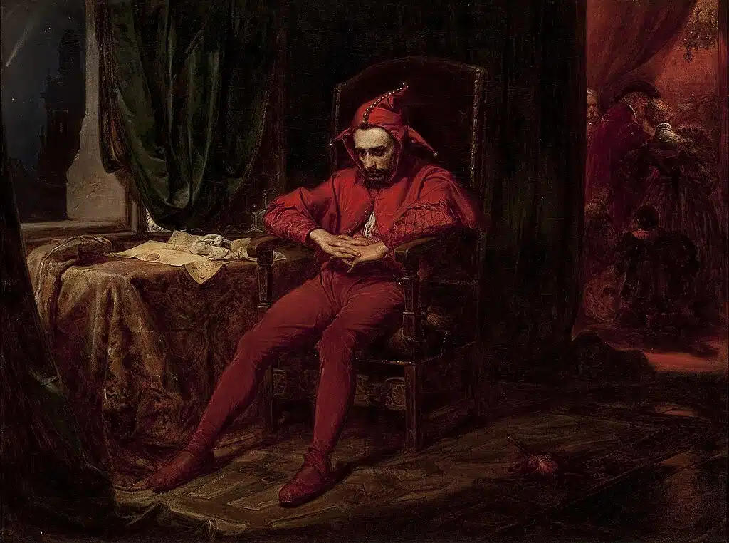 "Stanczyk", toile de Jan Matejko au musée national de Varsovie.